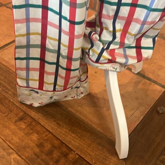 Finding Foxtail Plaid/Floral/Fairy Print Pajama Set, size M - Picture 10 of 14